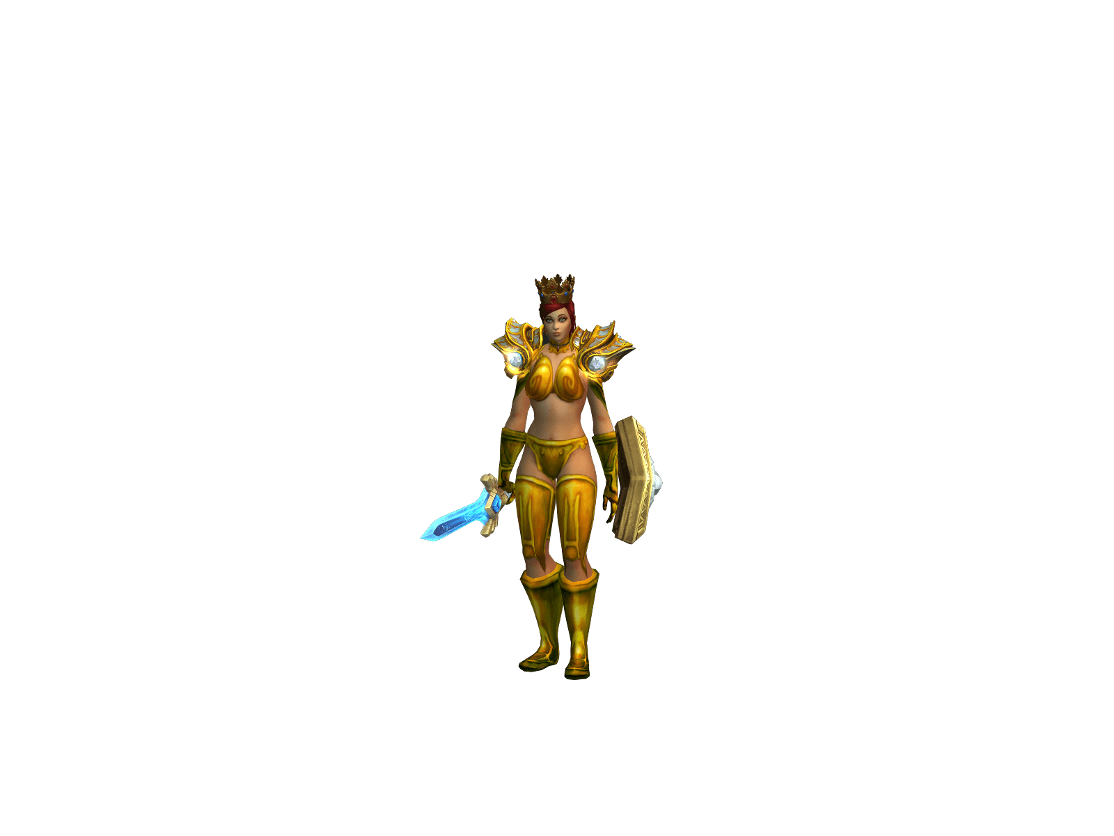 Full character render of Evelinee