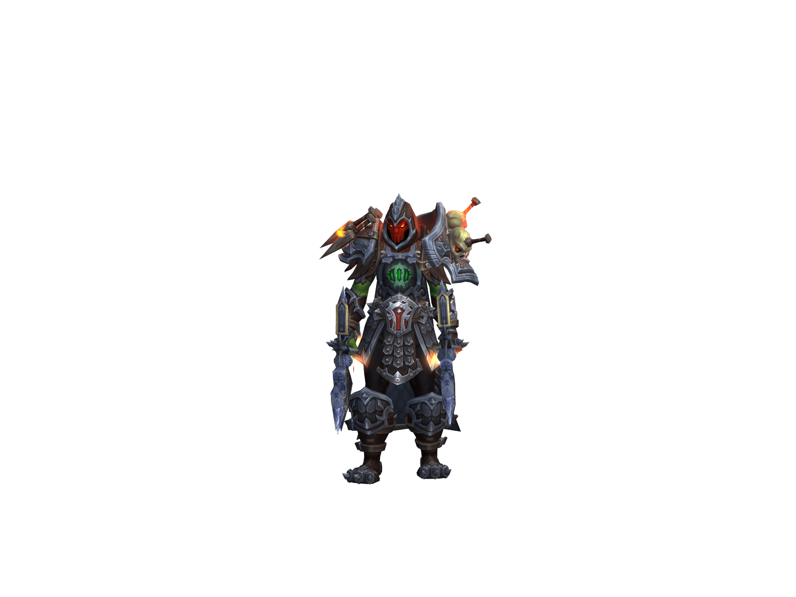 Full character render of Takør
