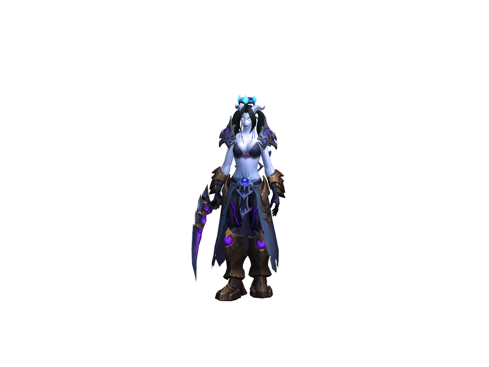 Full character render of Hippiegirl