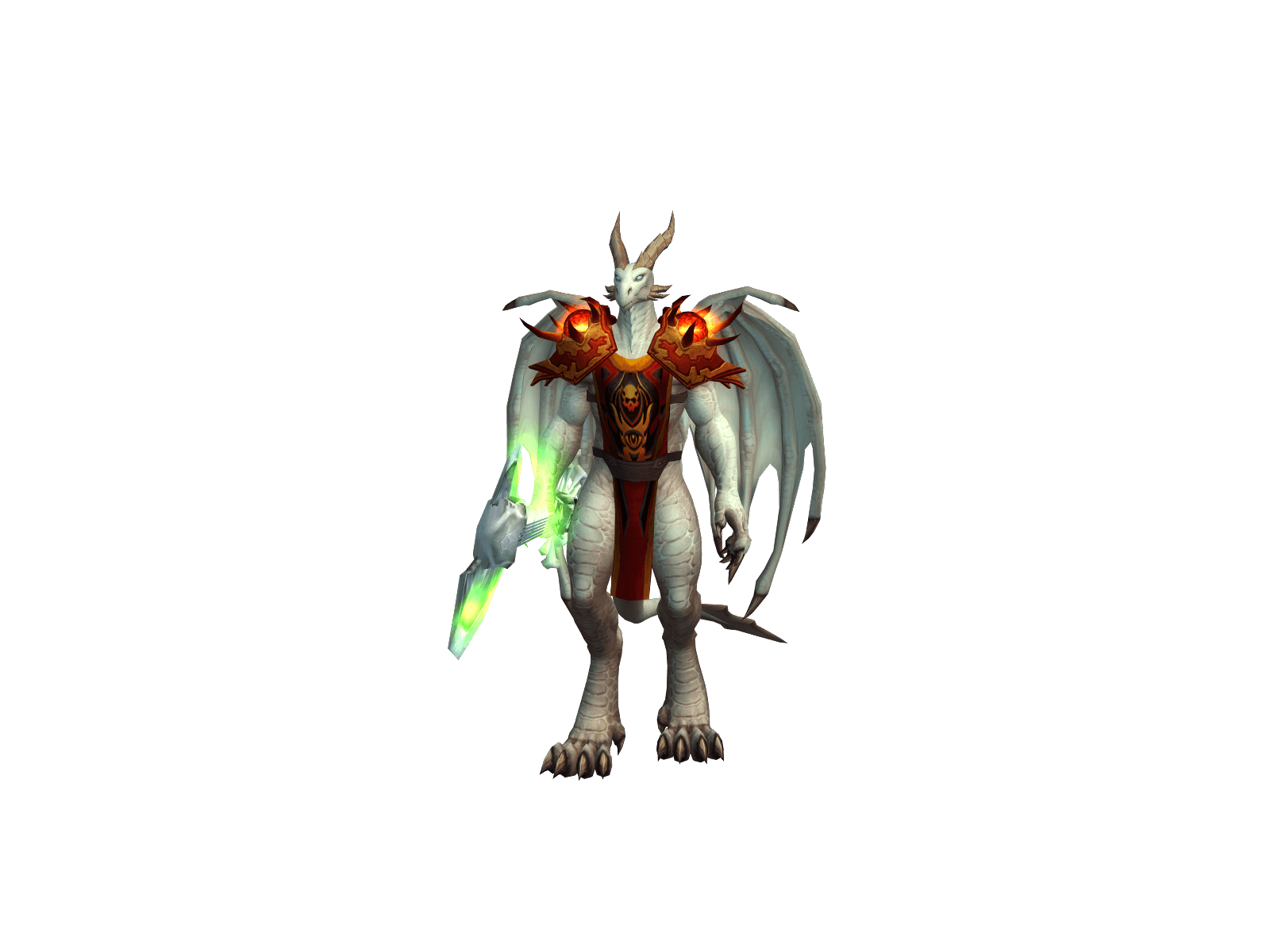 Full character render of Nefudragon