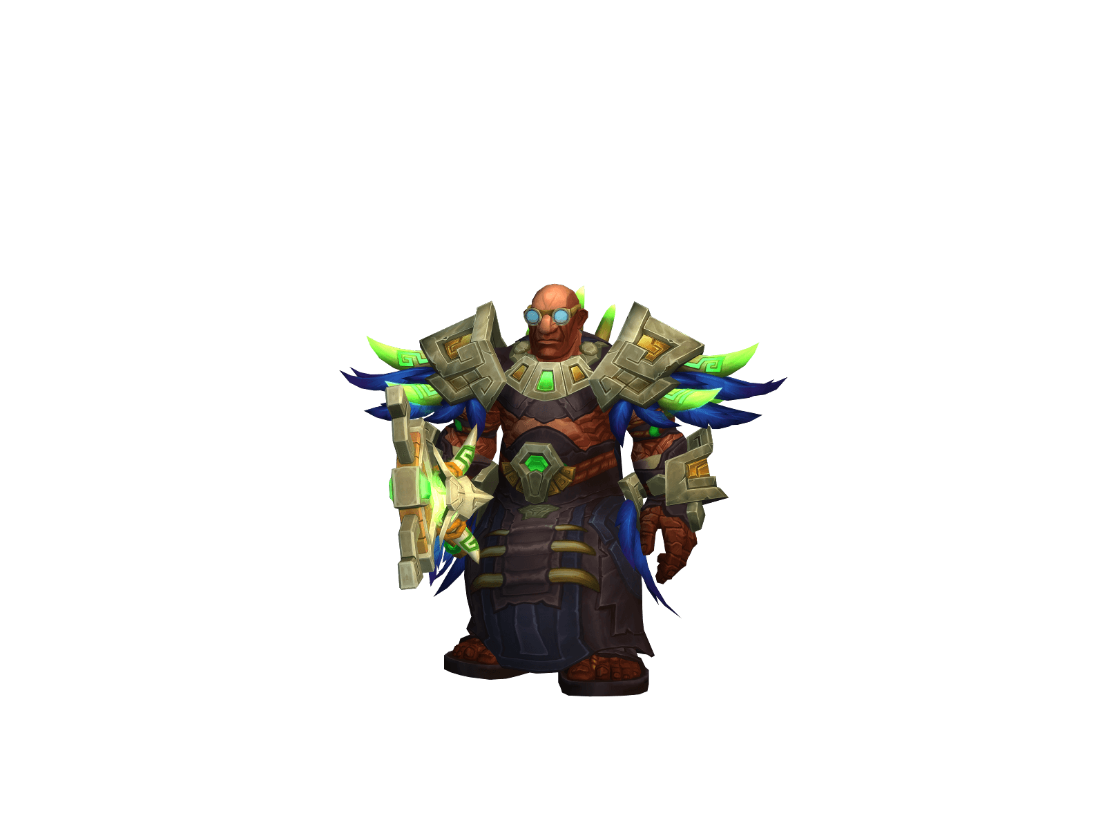 Full character render of Xenization