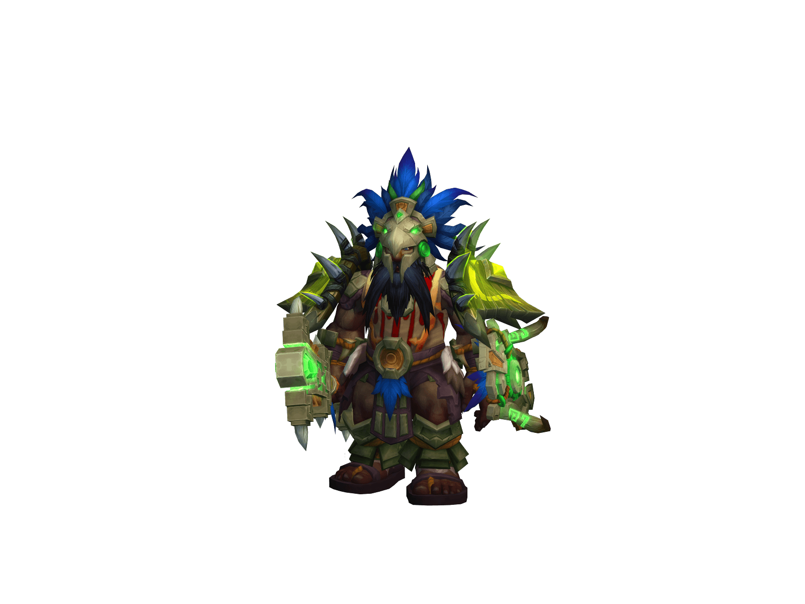 Full character render of Supershock