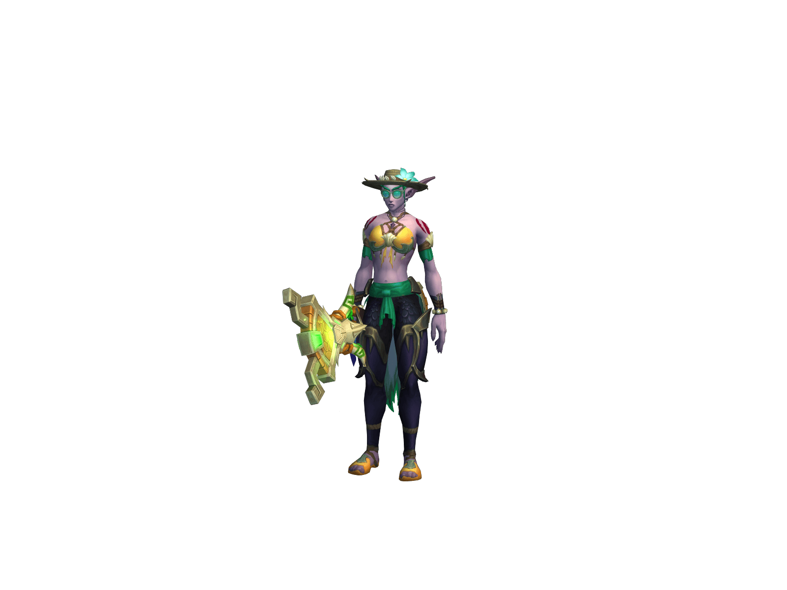 Full character render of Wellyouclaw