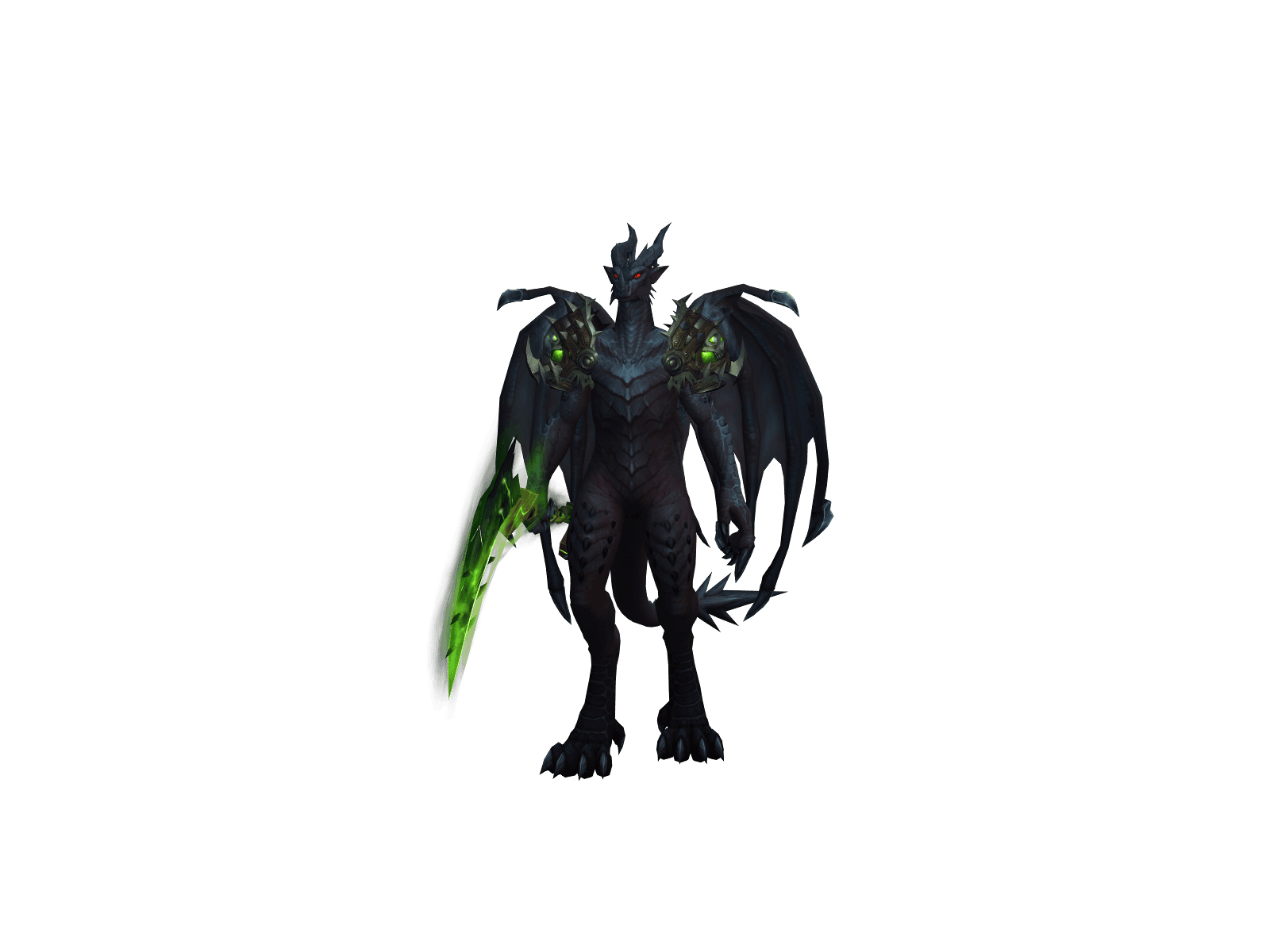Full character render of Drachemain
