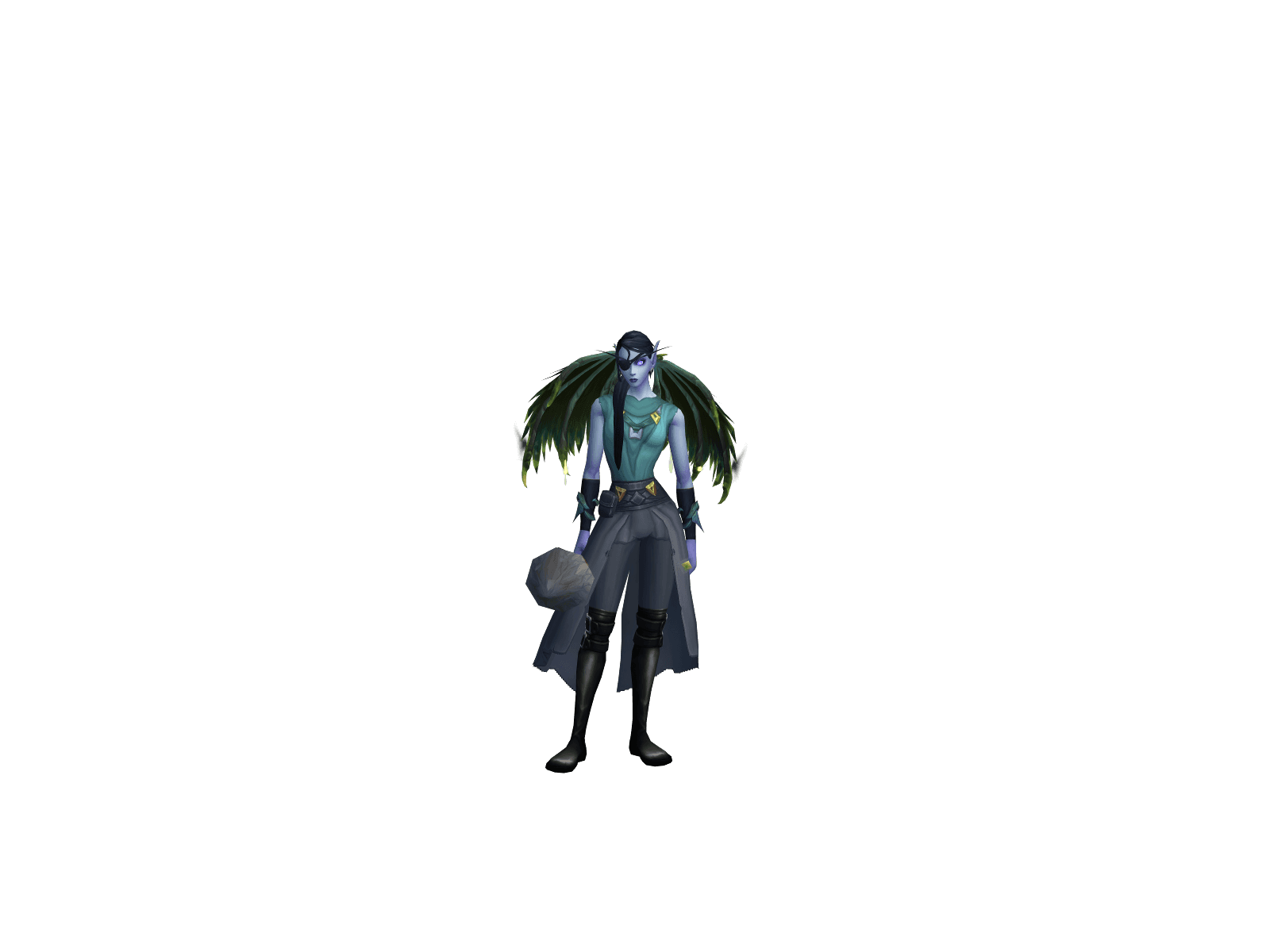 Full character render of Rockira