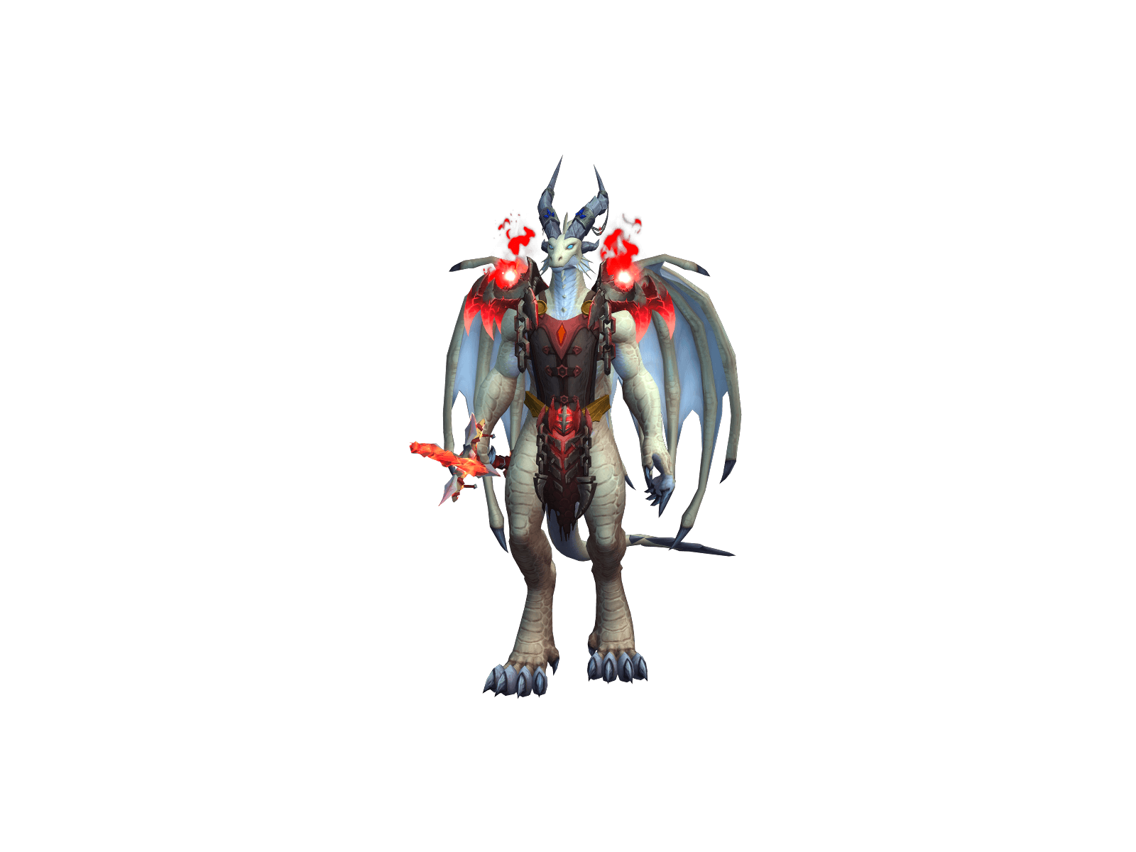 Full character render of Dragev