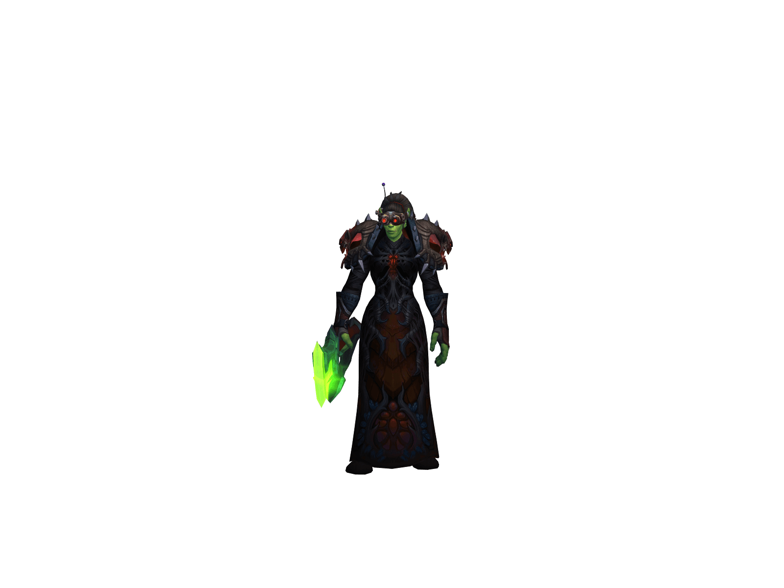 Full character render of Literalshrek