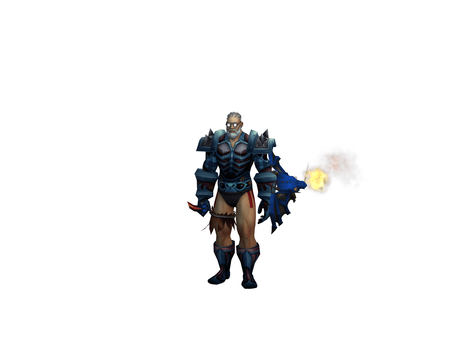 Full character render of Fluvzor