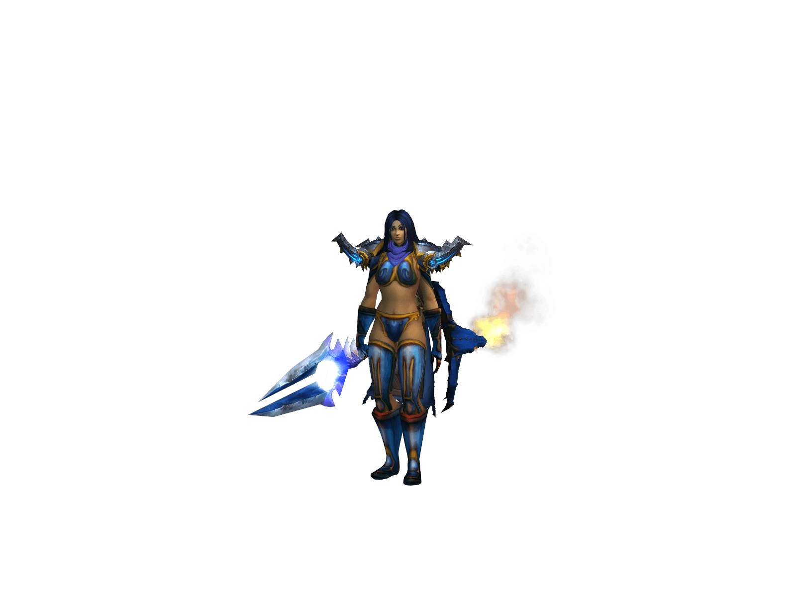 Full character render of Holyshxx