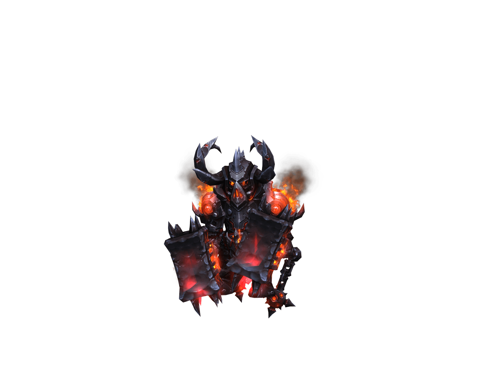 Full character render of Purplegnome