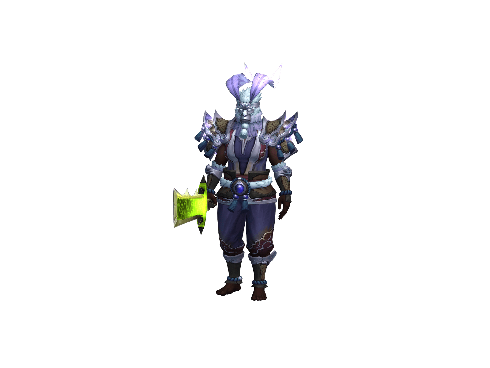 Full character render of Klópýárá