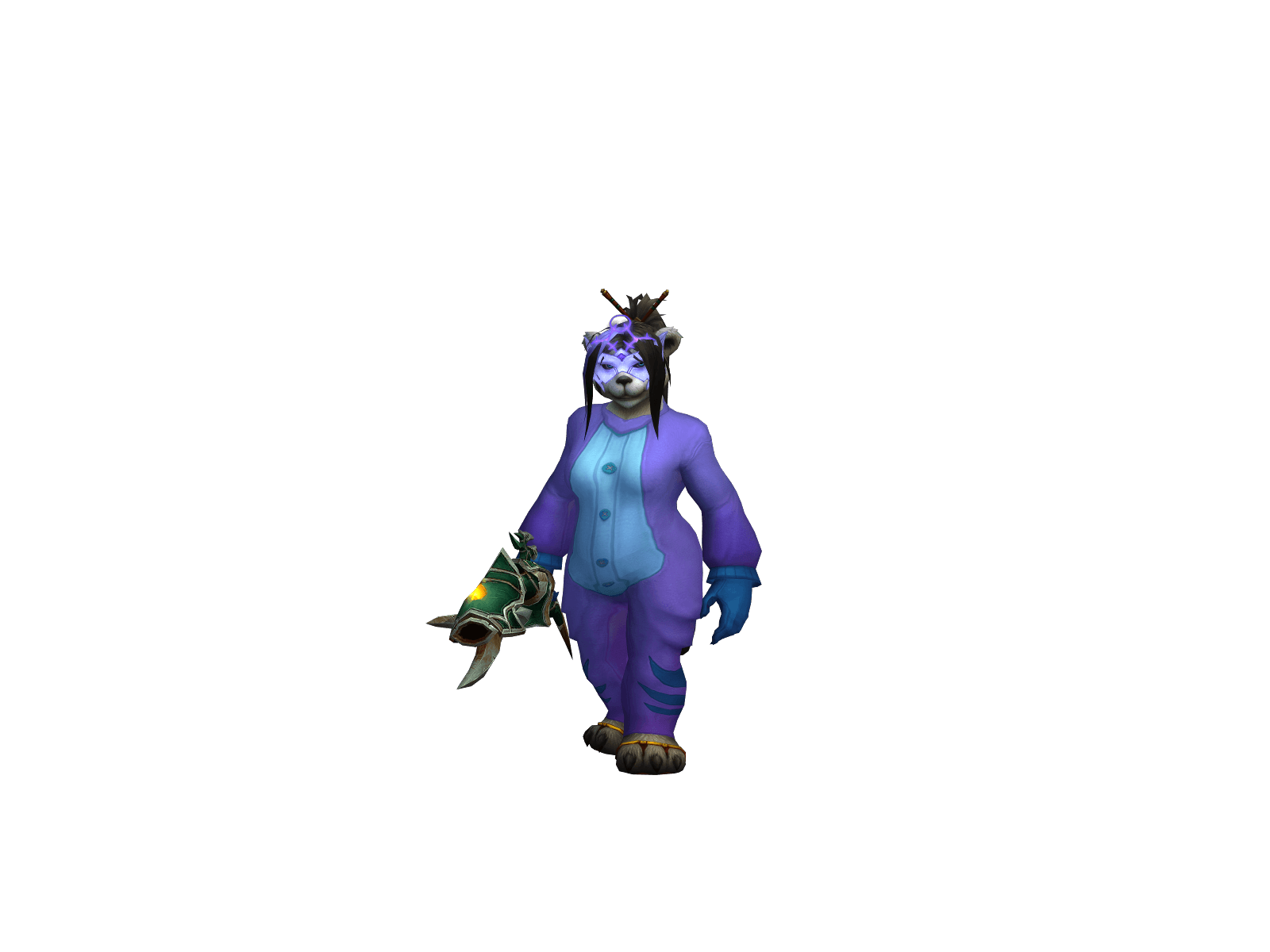 Full character render of Pandaz