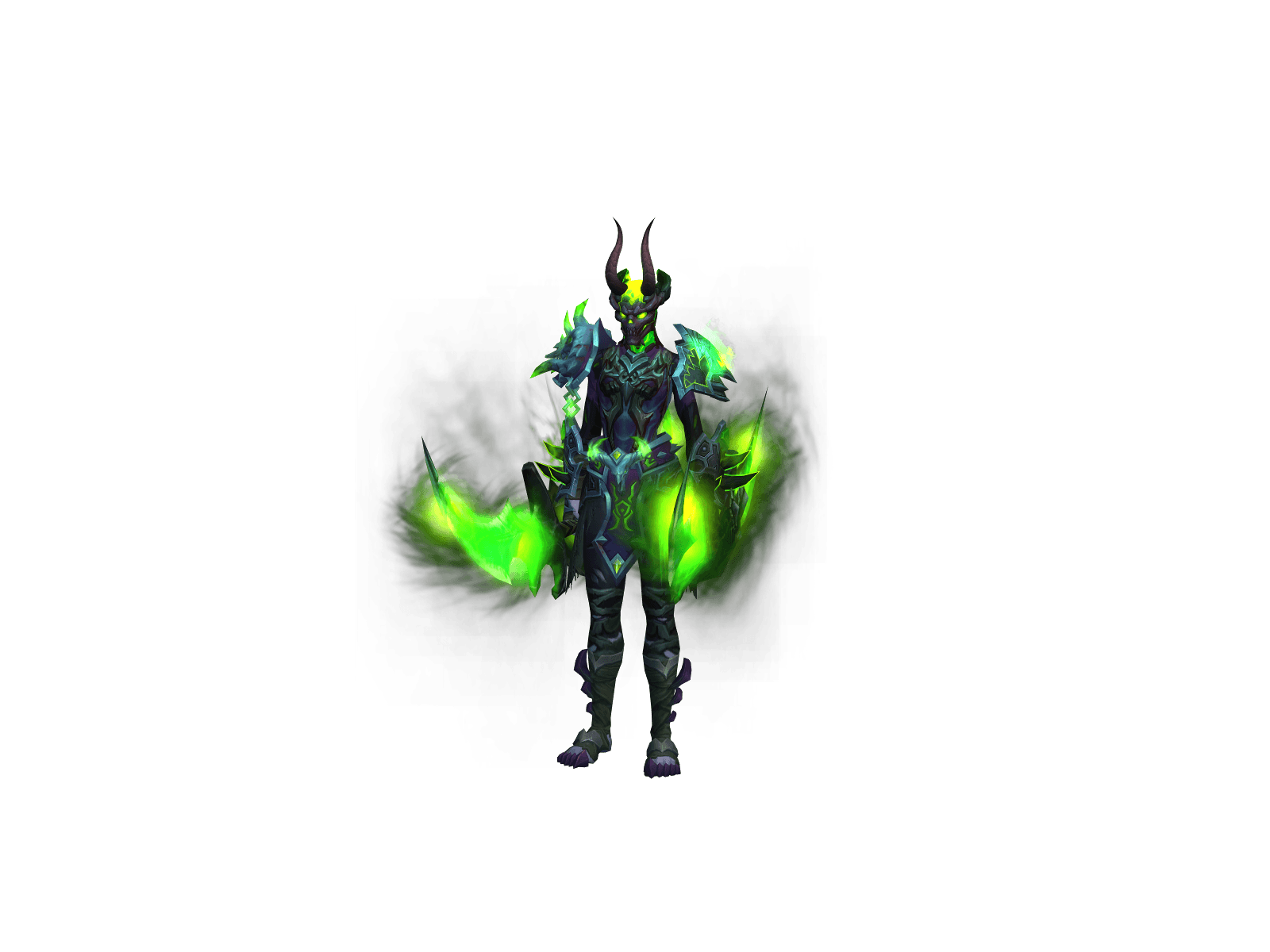 Full character render of Melan