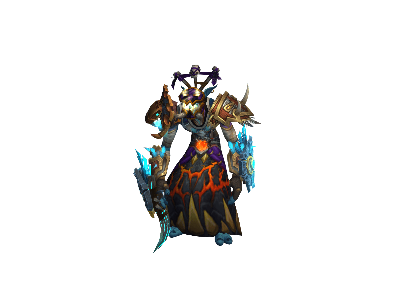 Full character render of Dharman