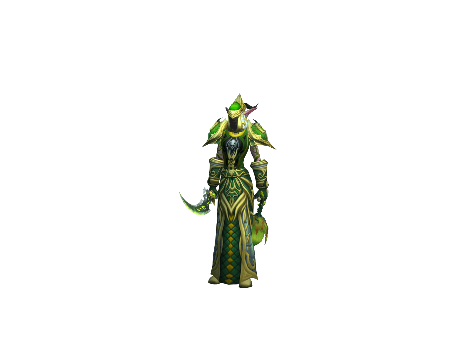 Full character render of Kyza