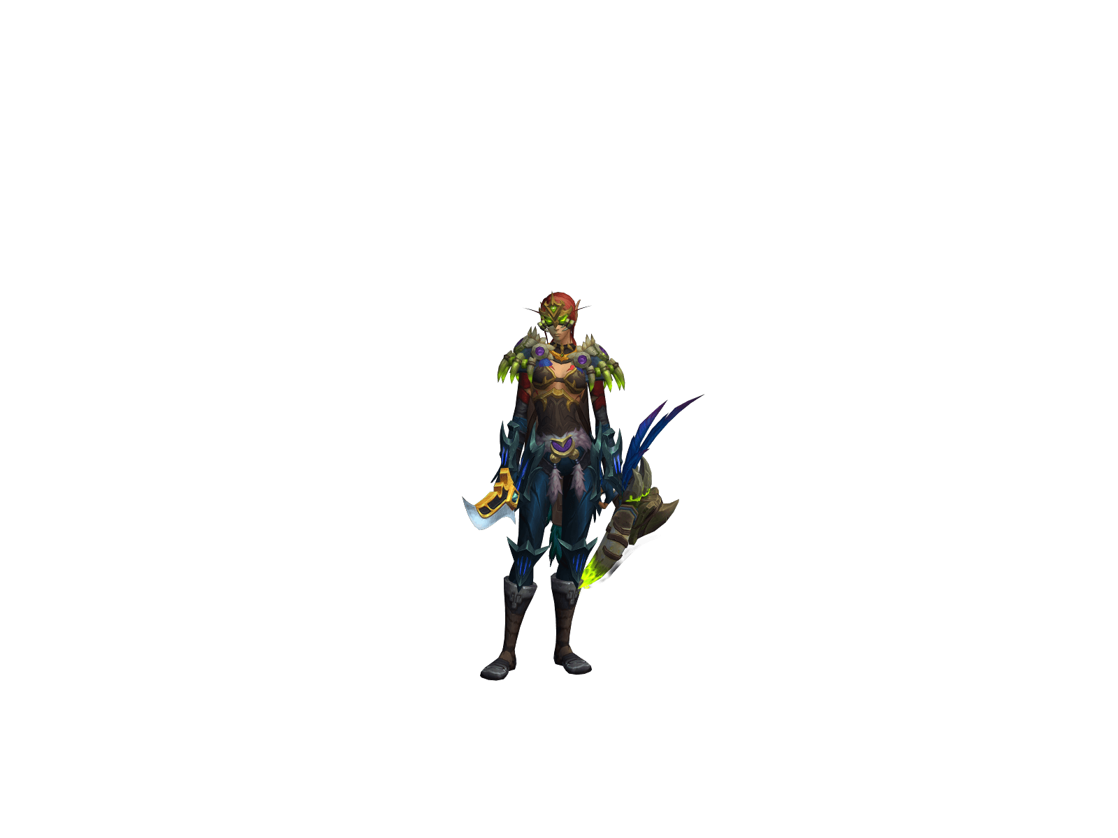 Full character render of Aven
