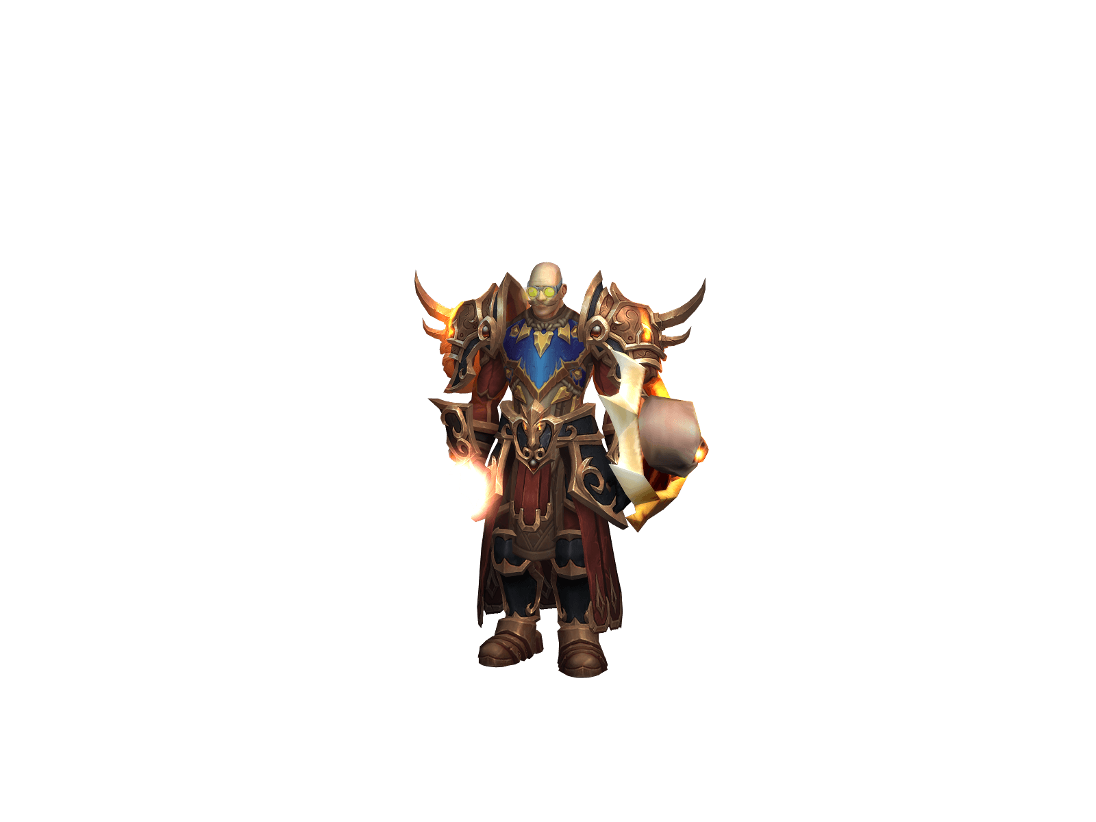 Full character render of Saxen
