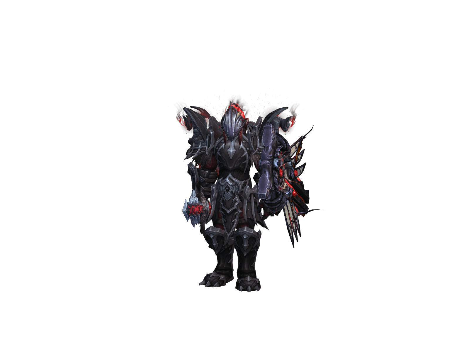Full character render of Holygott