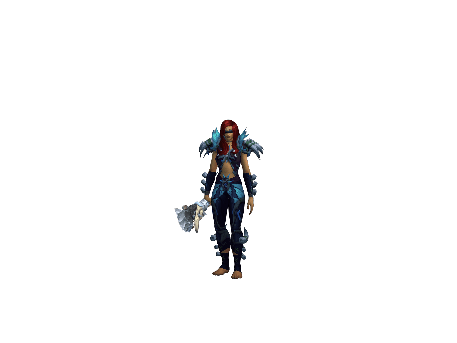Full character render of Drizev