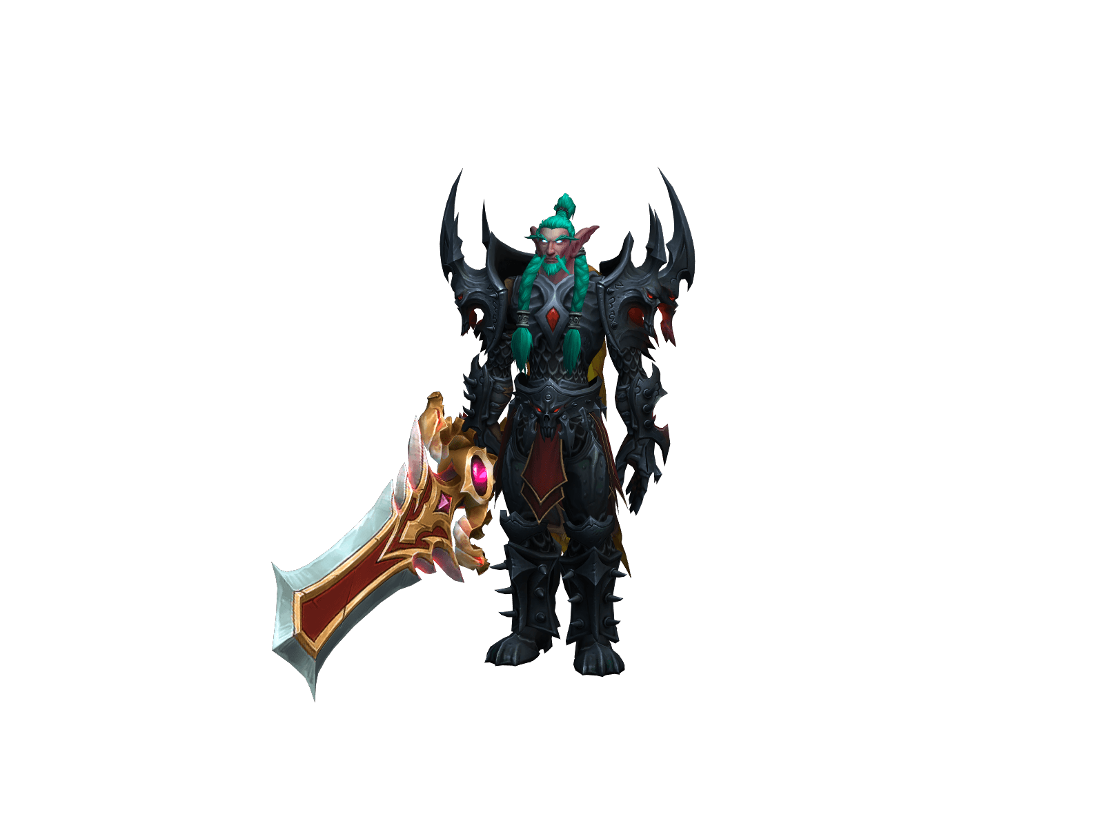 Full character render of Evilwarior