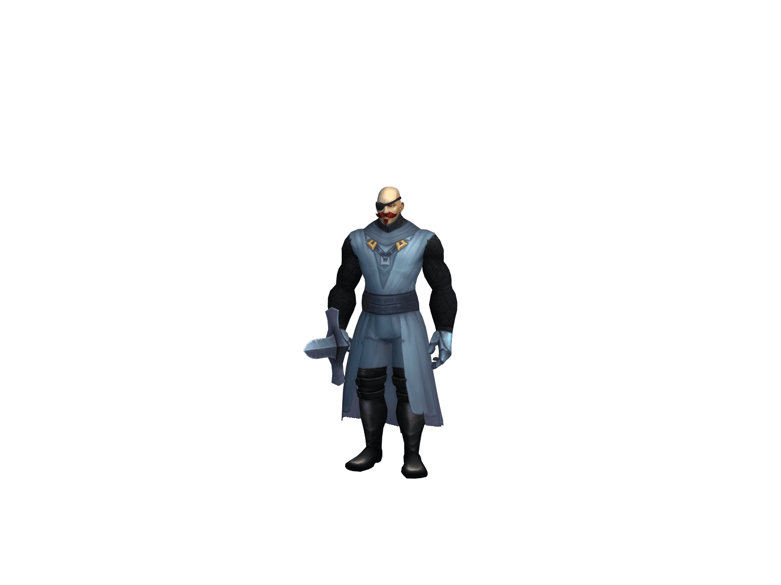 Full character render of Cràsh