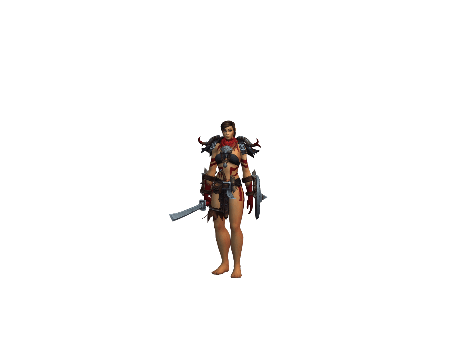 Full character render of Qiene
