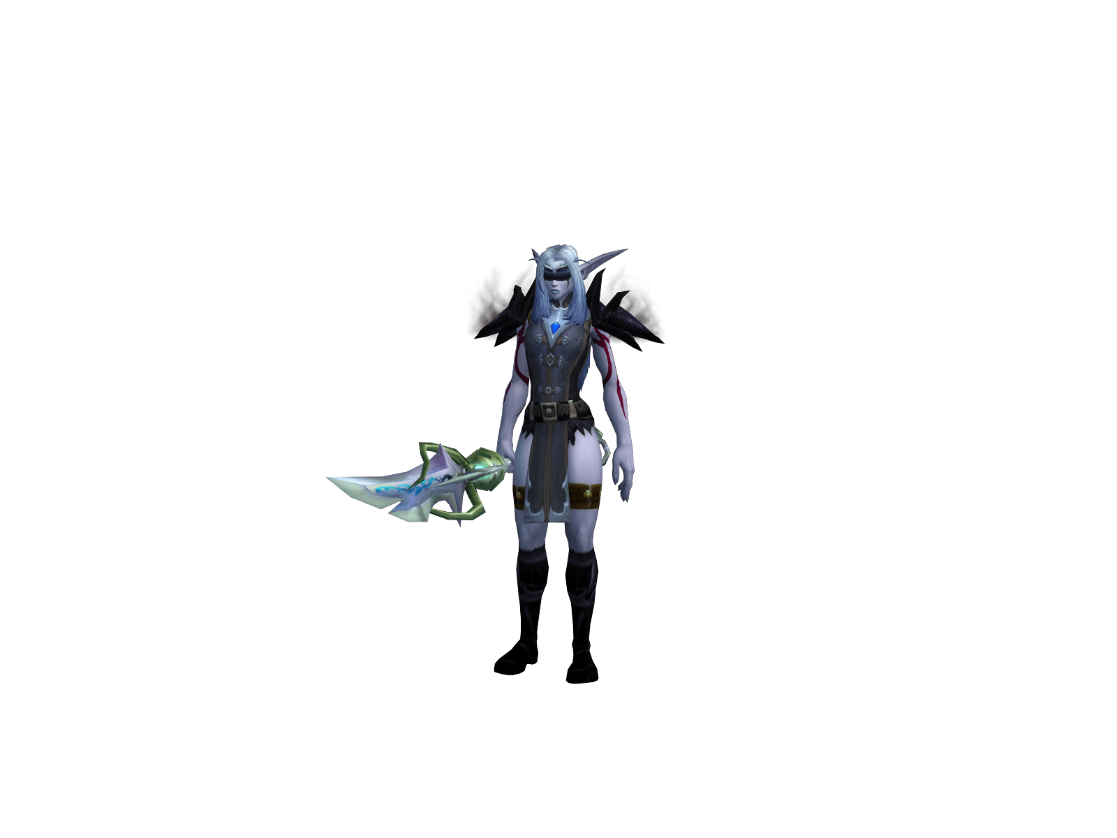 Full character render of Traxau