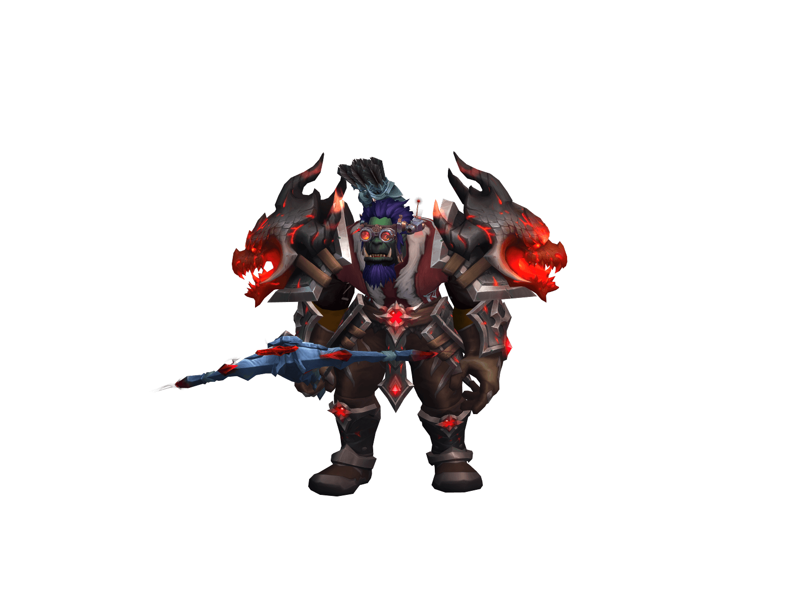 Full character render of Ibeast