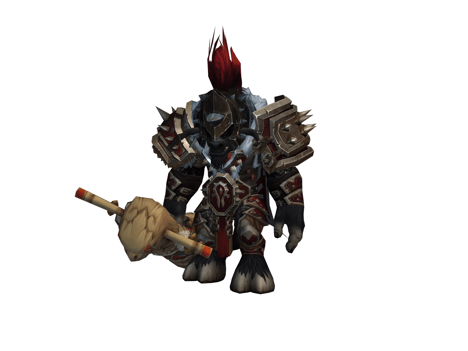 Full character render of Бросс