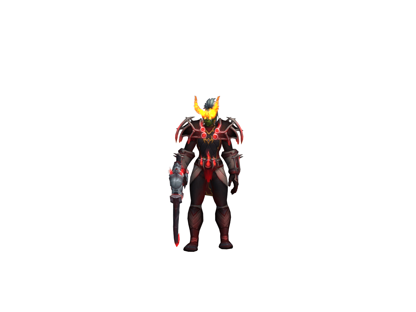 Full character render of Шрека