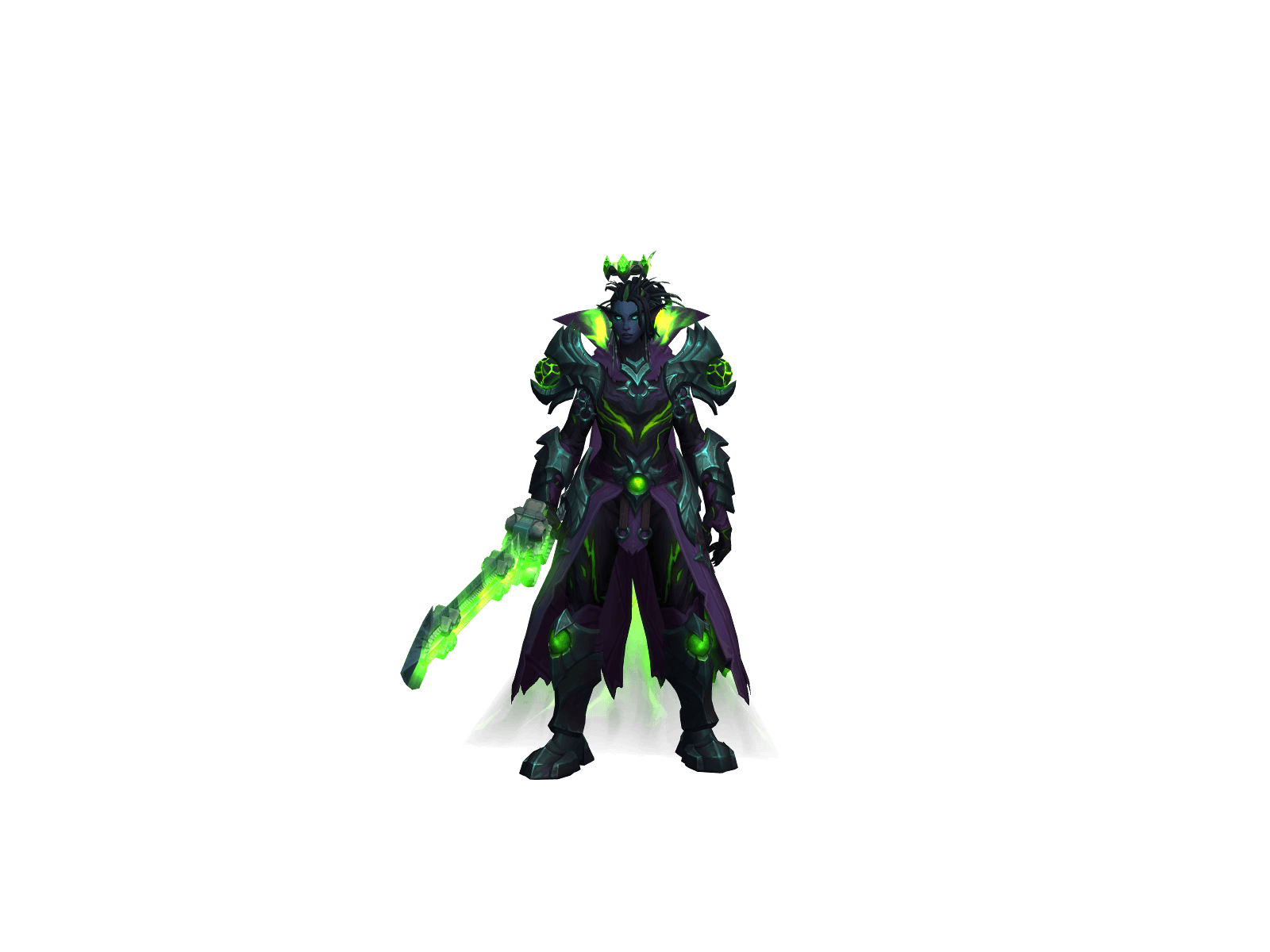 Full character render of Дрэйна