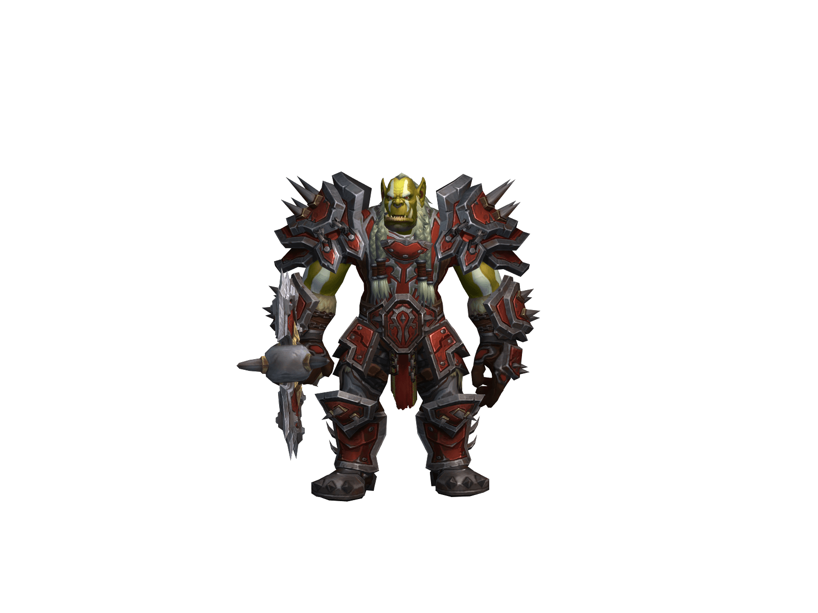 Full character render of Saurfangi