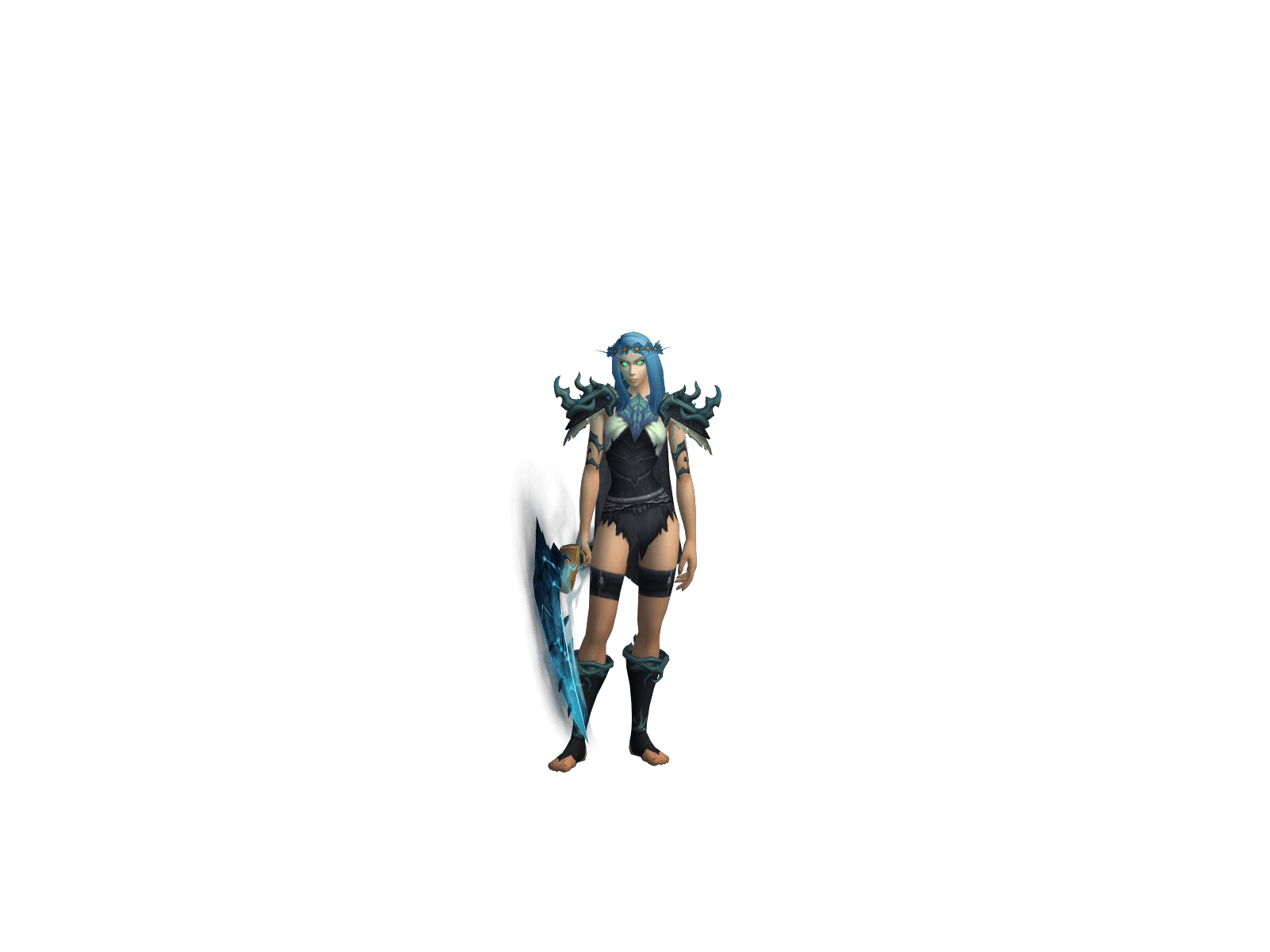 Full character render of Nineheart