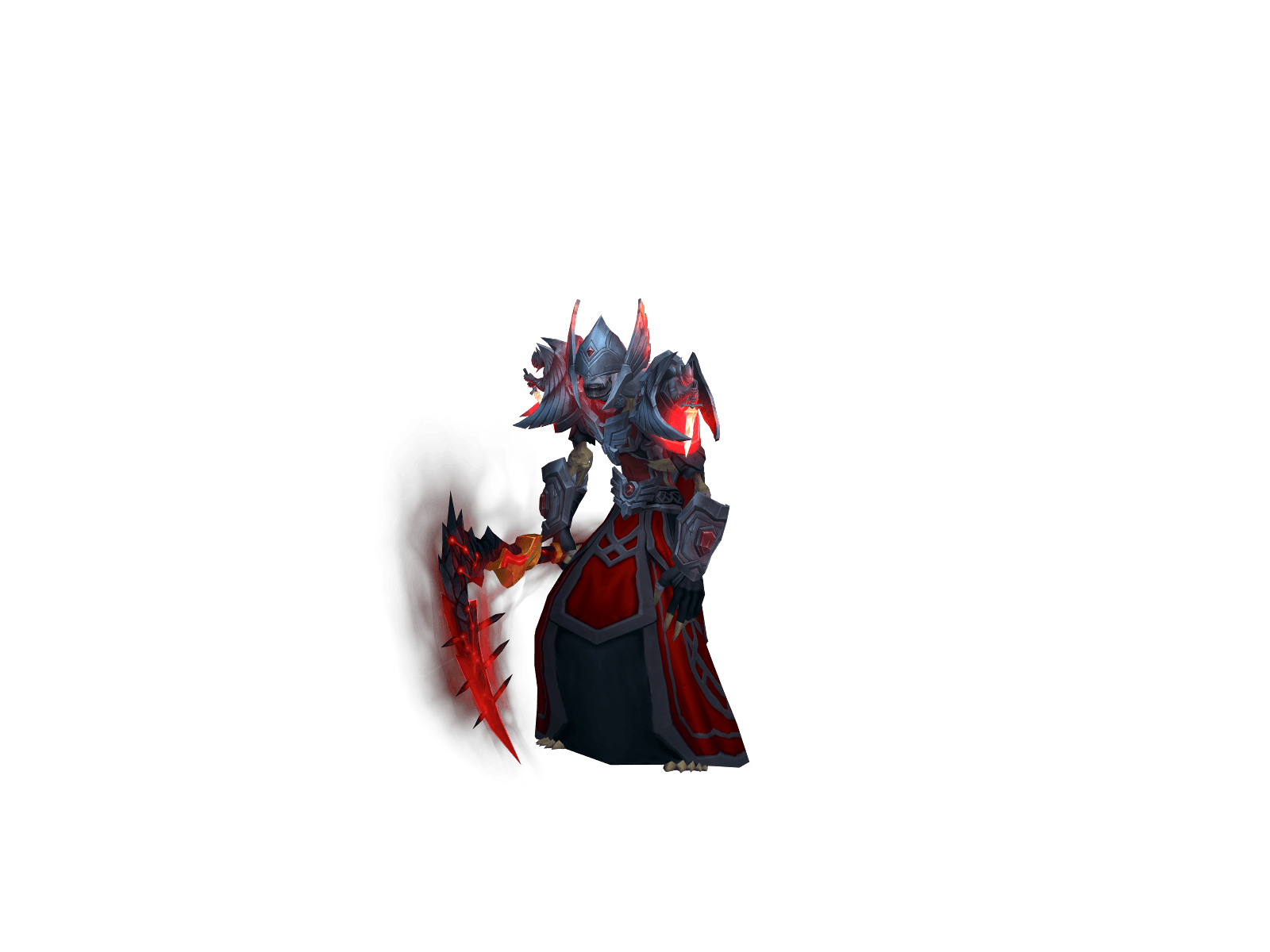 Full character render of Drewpriest
