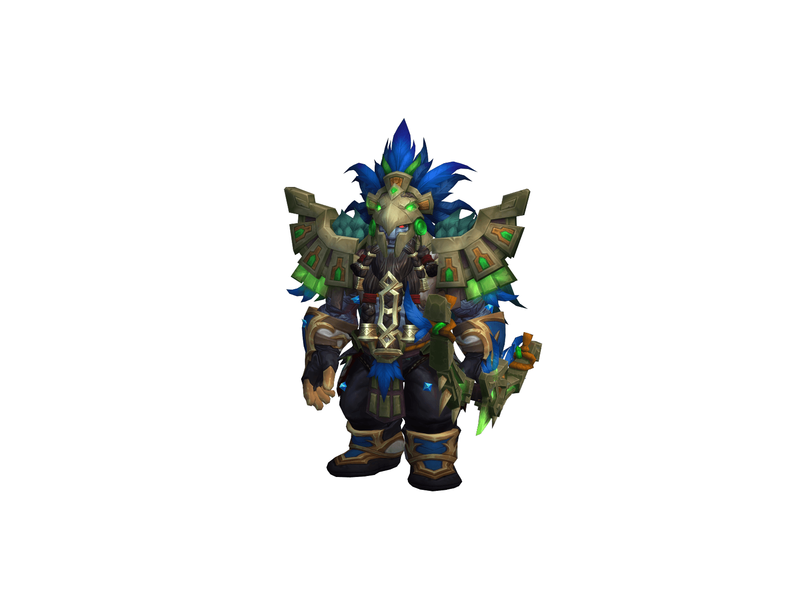 Full character render of Musejakt