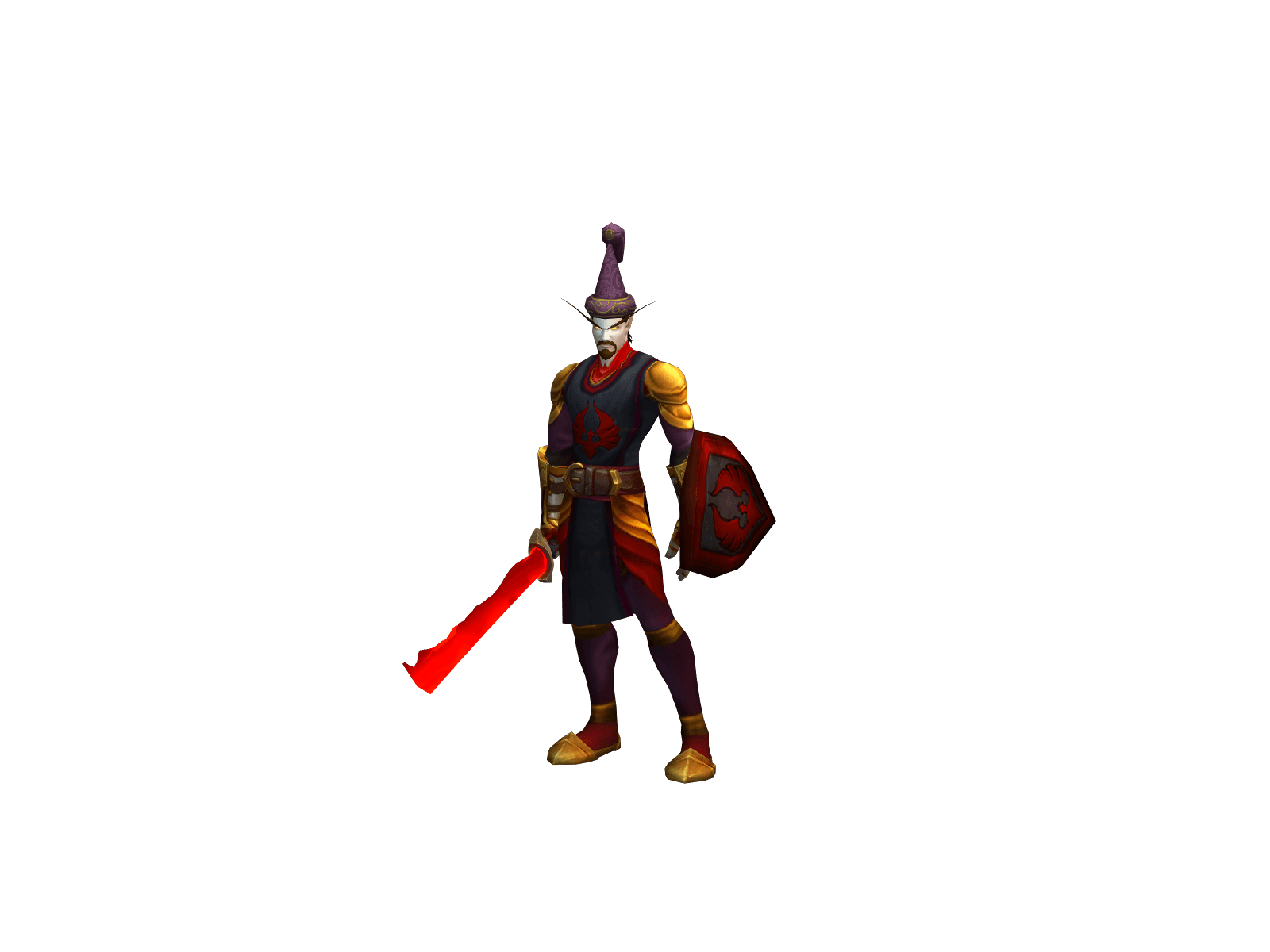 Full character render of Drêw