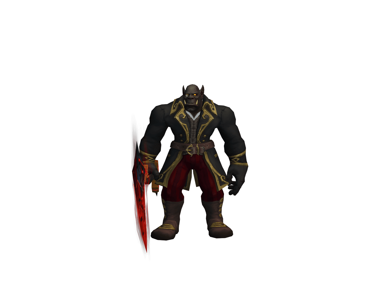 Full character render of Bamsesmonk