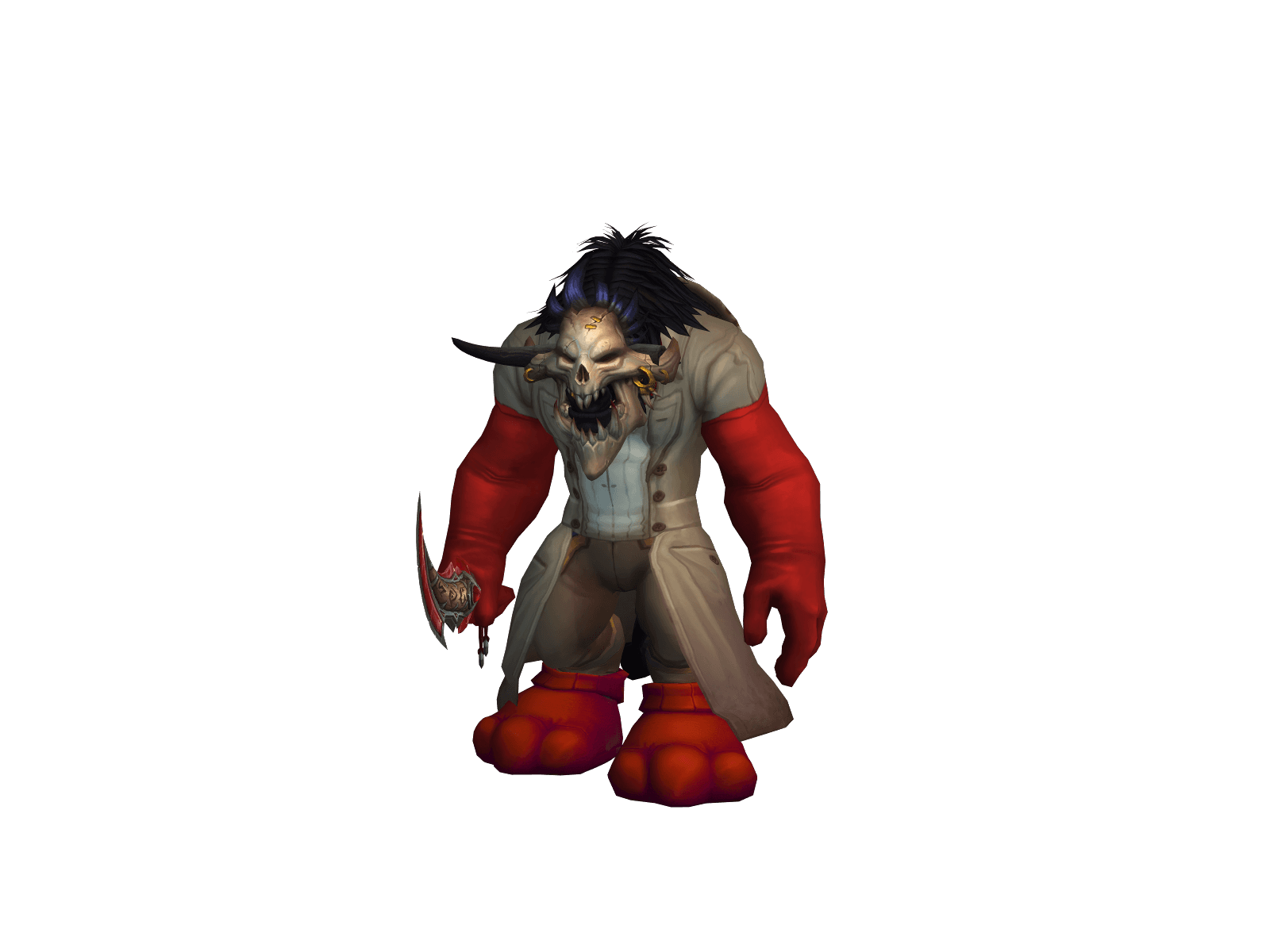 Full character render of Draciel