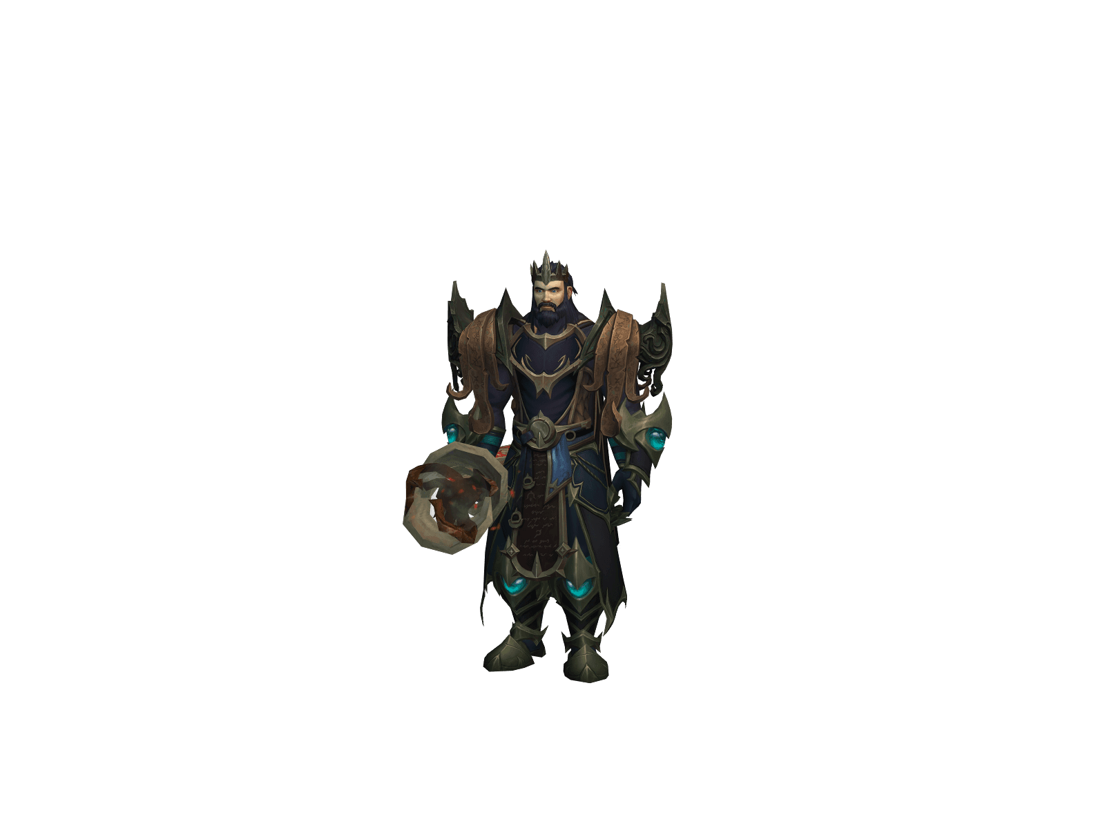 Full character render of Leon