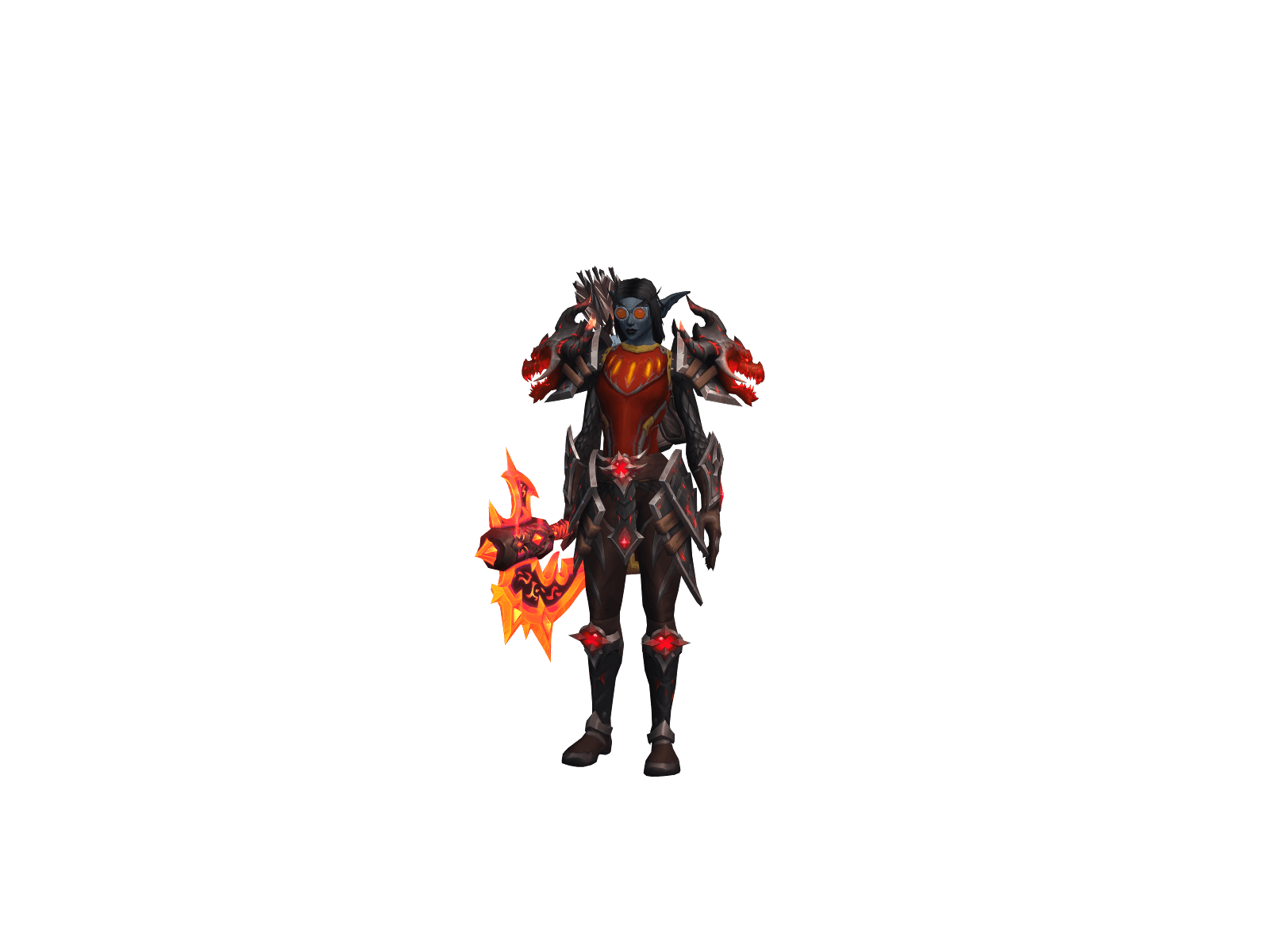 Full character render of Whîtemonster