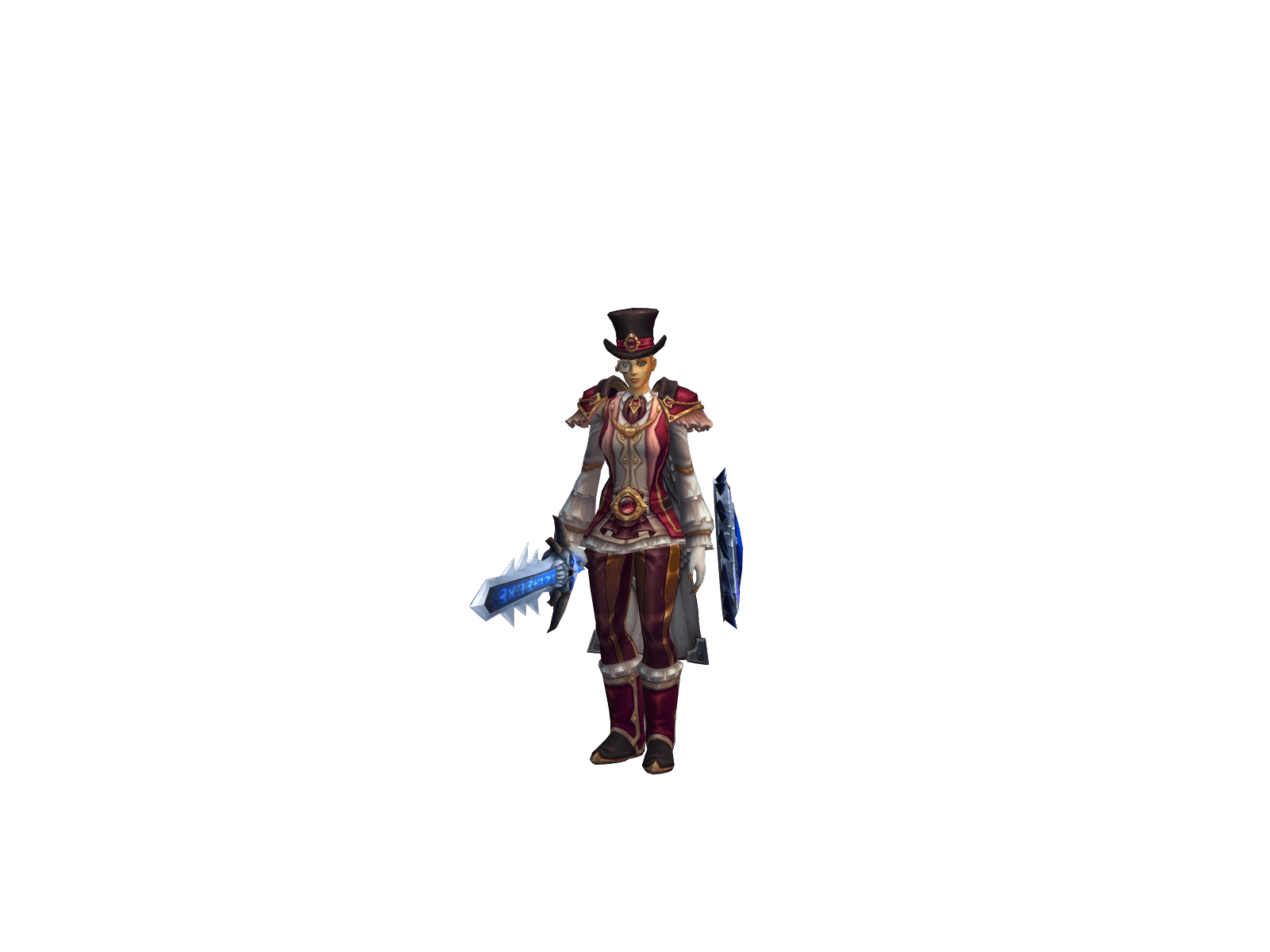 Full character render of Raiku