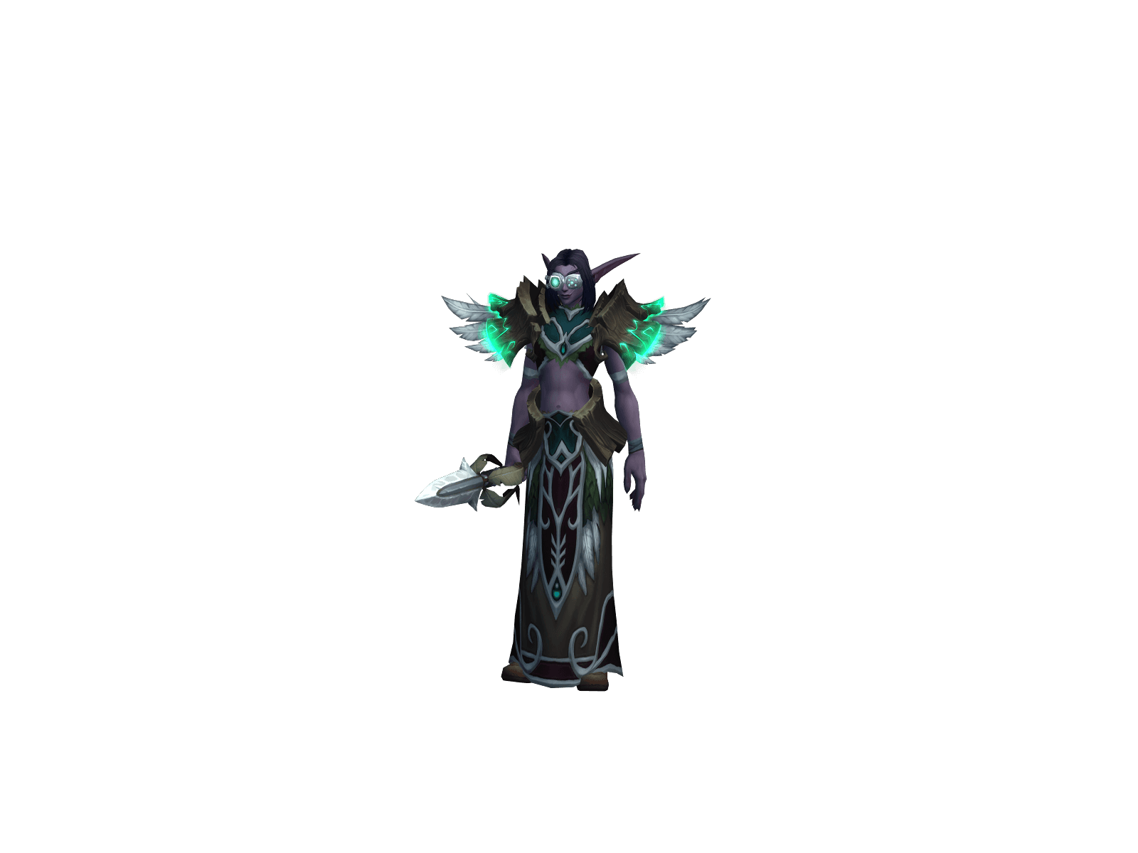 Full character render of Mendr