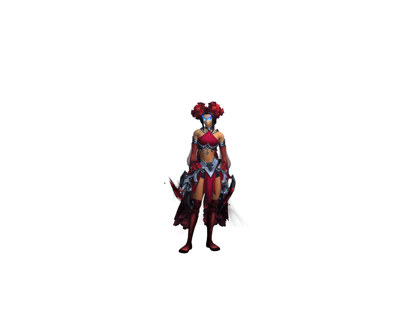 Full character render of Karaece