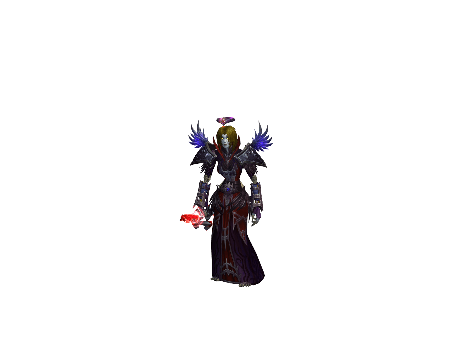 Full character render of Posthuman