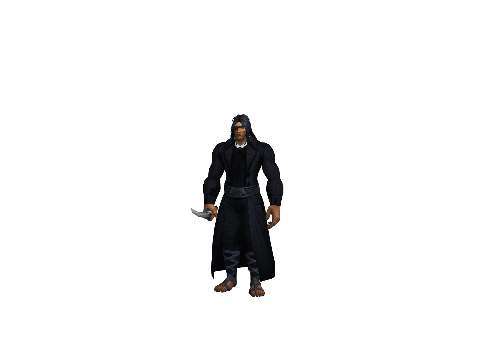Full character render of Kenpachi
