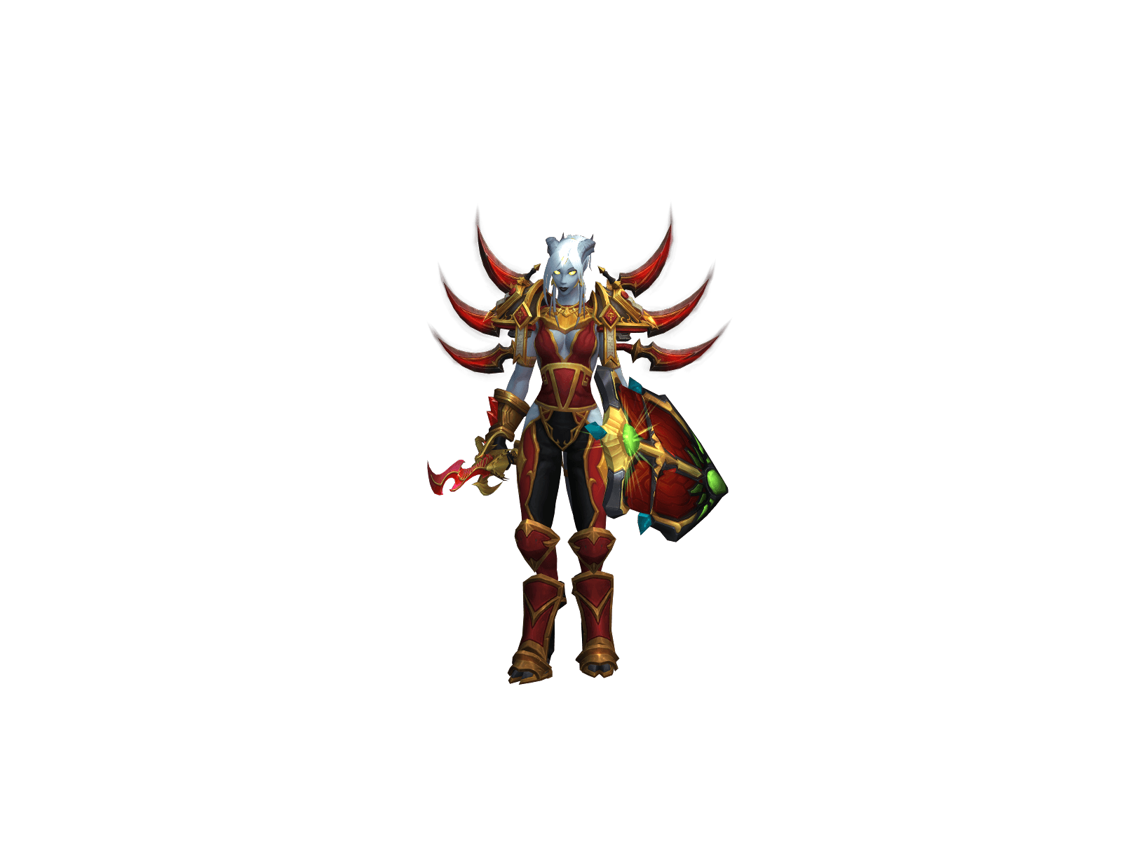 Full character render of Denniswoman