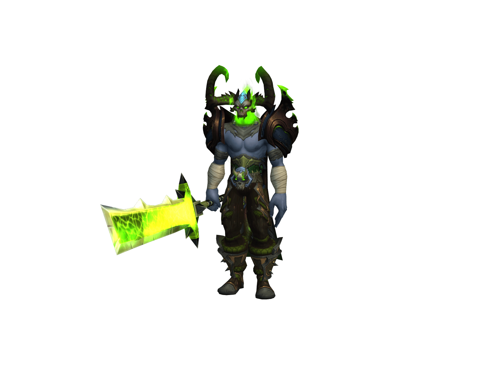Full character render of Mossbeard