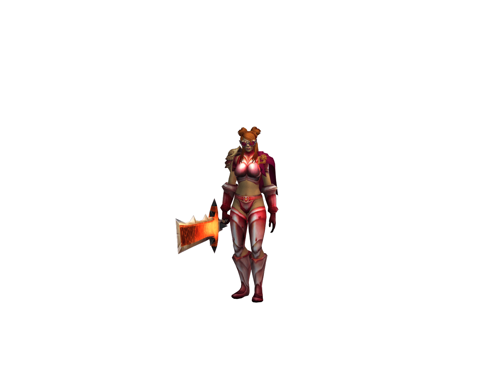 Full character render of Bersercute
