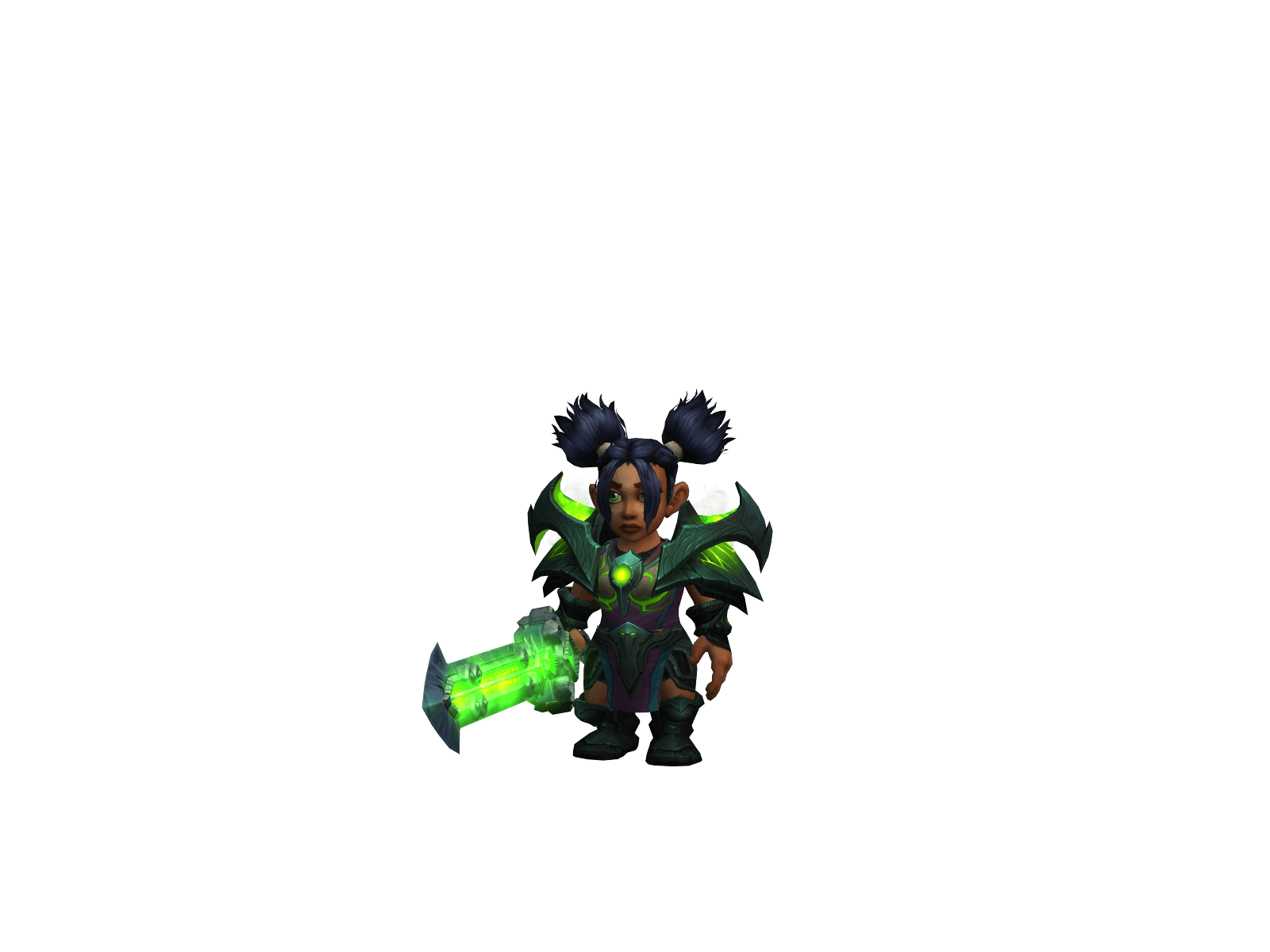 Full character render of Crazykind