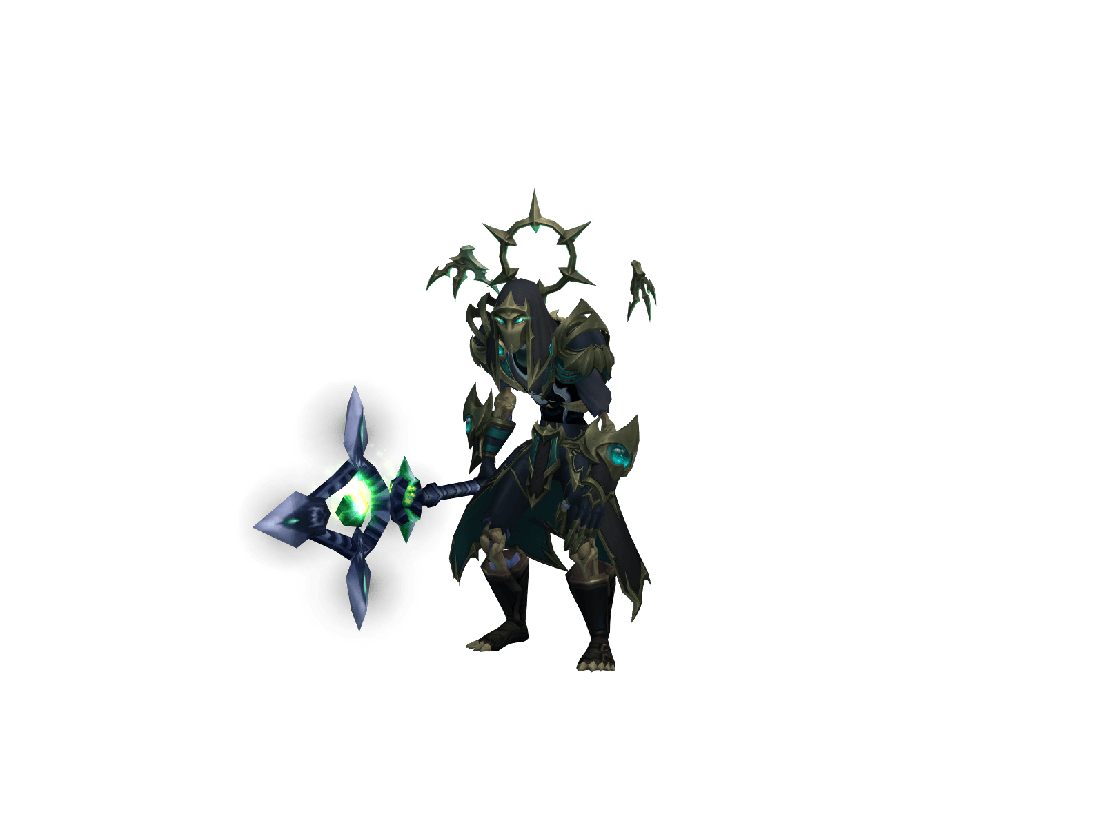 Full character render of Daziem